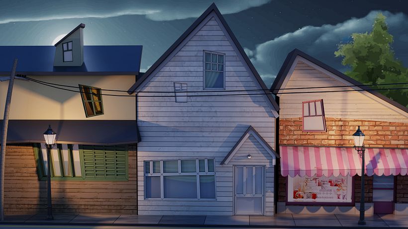 My little town. 3D 1