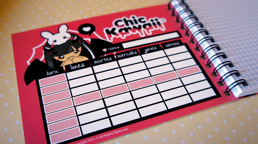 Libretas Chic Kawaii 2