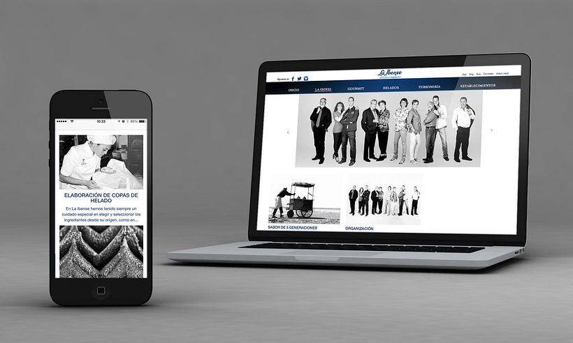 Diseño Web - La Ibense - Fotografi