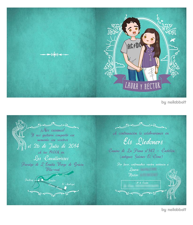 Invitaciones de boda 1