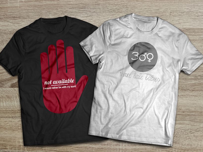 Camisetas para niños ThreeLittleBabies -1