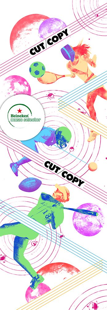 Carteles Heineken Music Selector 11