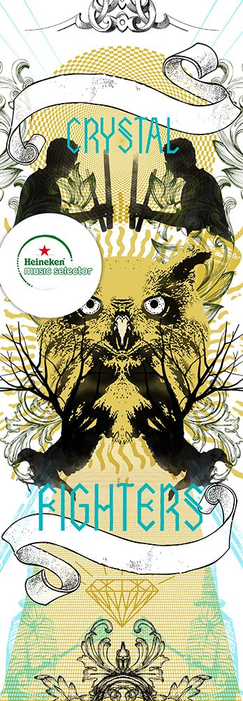 Carteles Heineken Music Selector 1