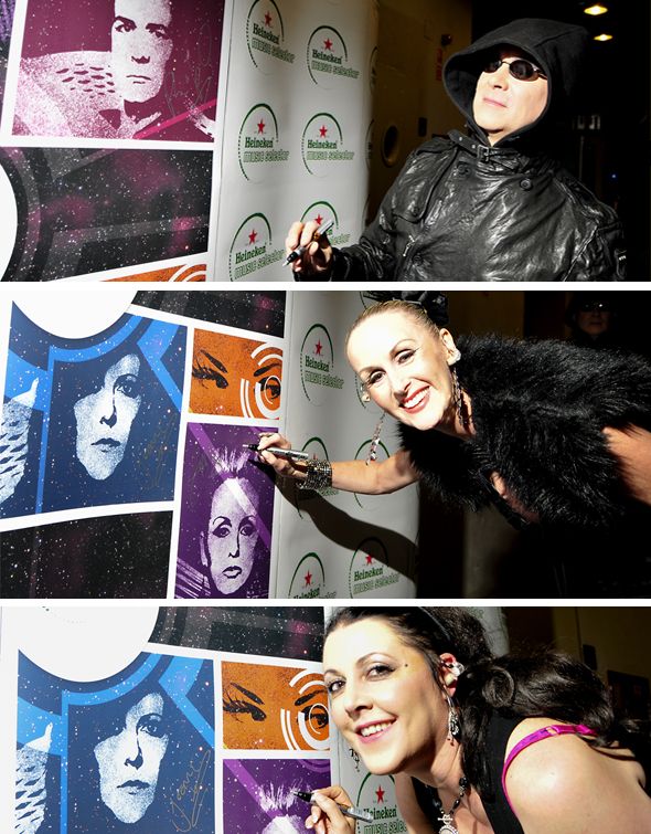 Carteles Heineken Music Selector 8