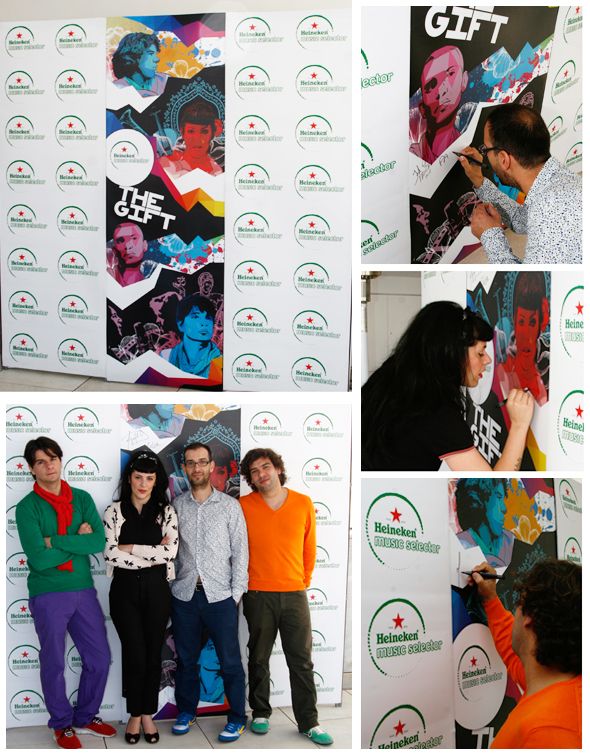 Carteles Heineken Music Selector 10