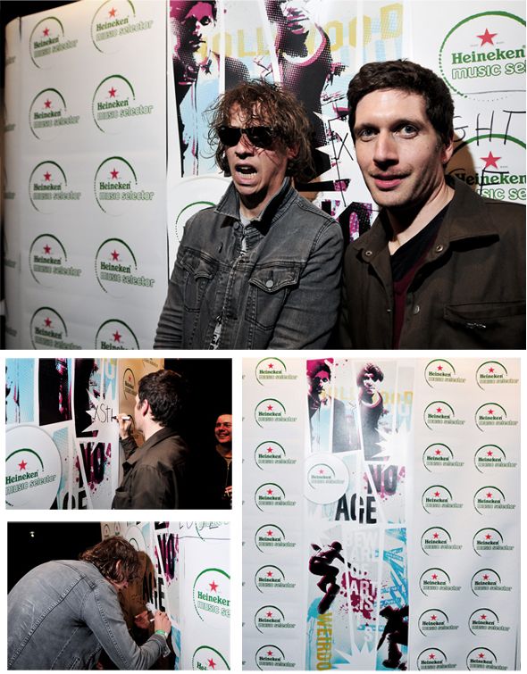 Carteles Heineken Music Selector 4