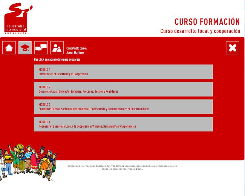 xHTML + CSS + jQuery + PHP + CMS (Gestor de Contenidos) - Elearning 2