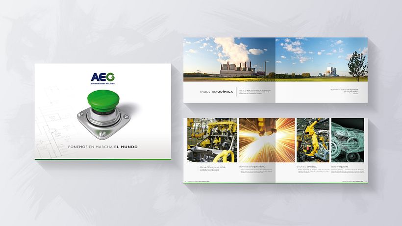AEG - Website, catálogo comercial y restyling de marca - Markalaşma ve Kimlik