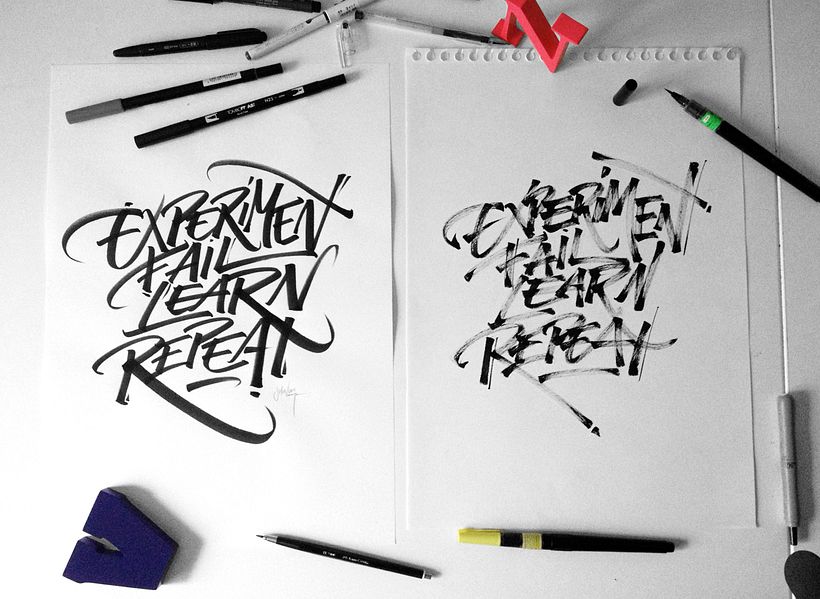 Calligrafía, lettering & ilustración 6