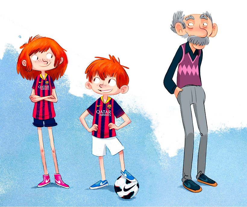 Character designs (II) 6