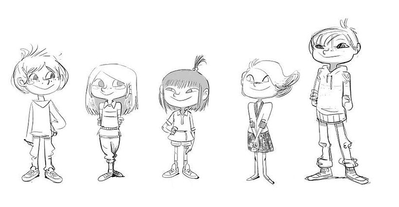 Character designs (II) 7