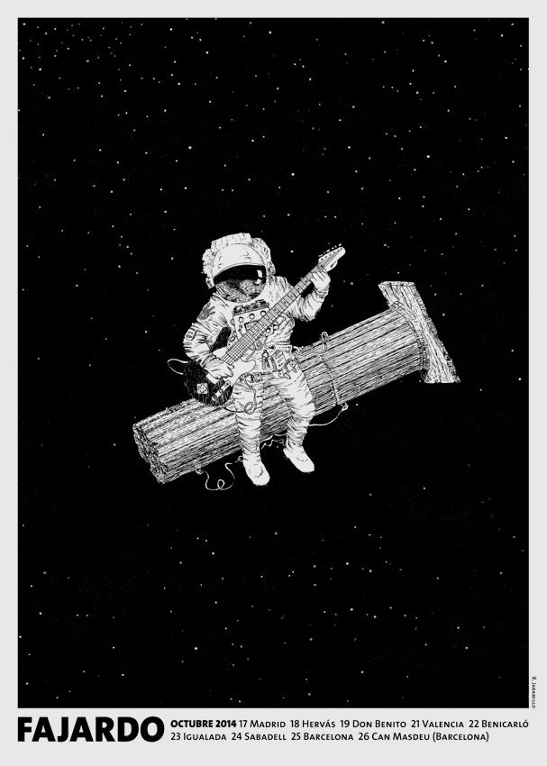 Fajardo. Poster gira 2014 1