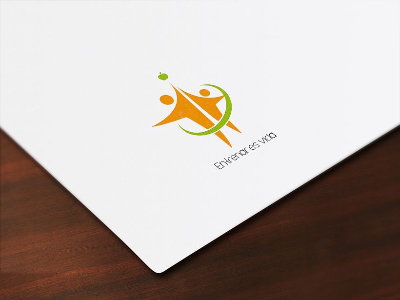 Logotipo entrenador personal 0