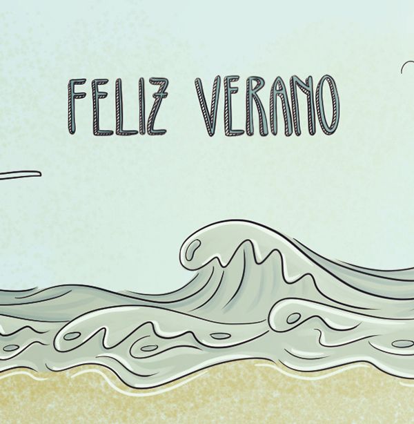 Portada Verano - Tradycyjna ilustracja