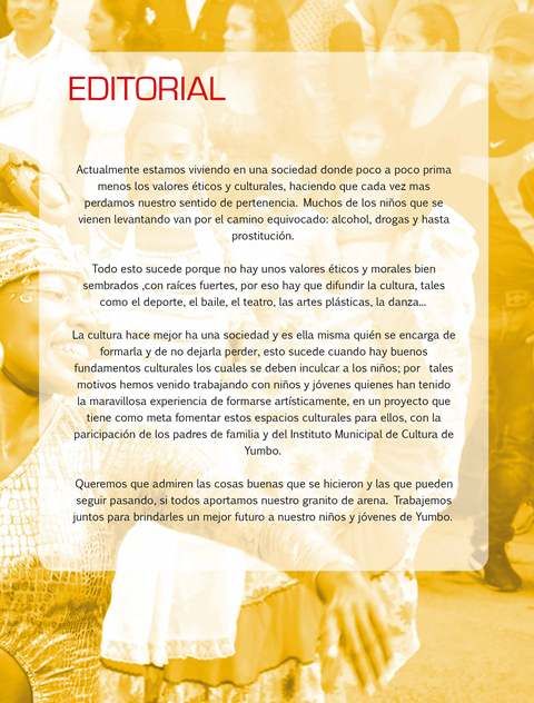 Editorial Revista Expresiones 6