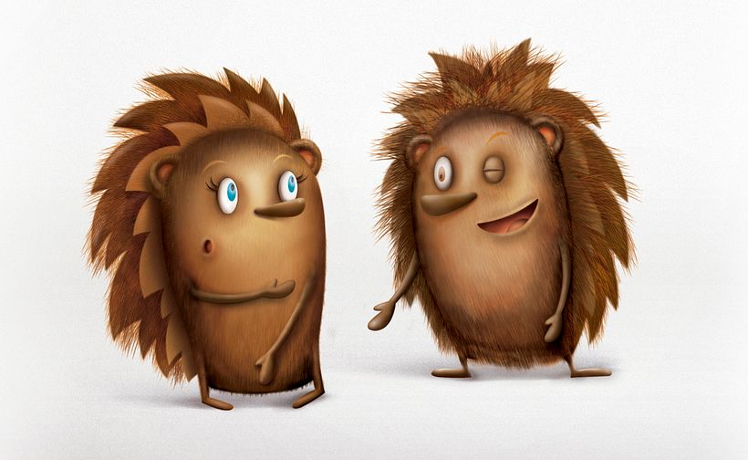 Character Design Verdecora - Geleneksel illüstrasyon