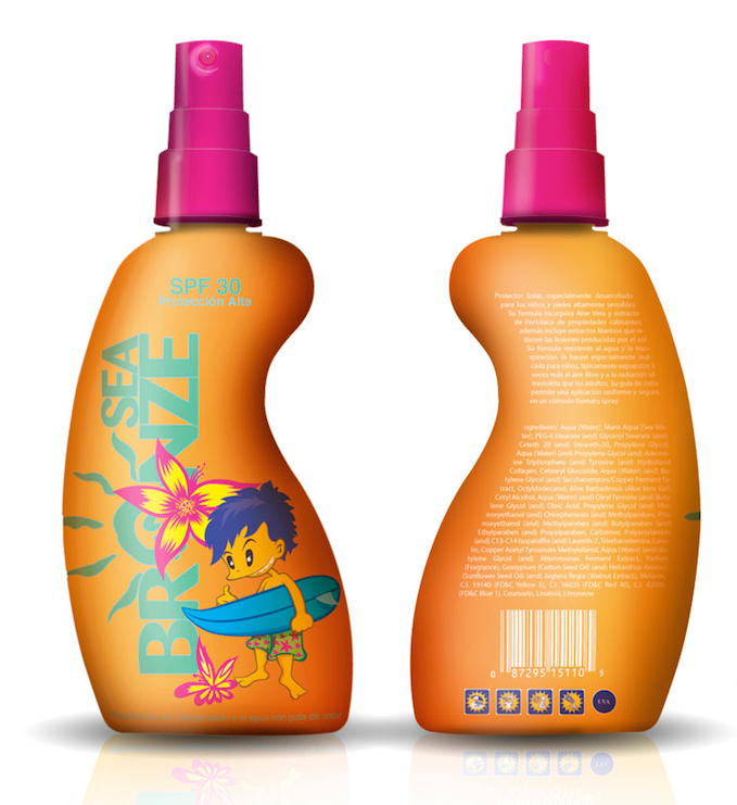 Sea Bronze Packing - Ilustração tradicional