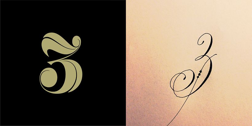 Schriftzug vs. Kalligrafie 2