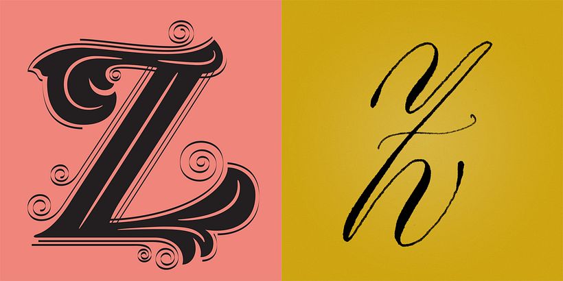 Schriftzug vs. Kalligrafie 3