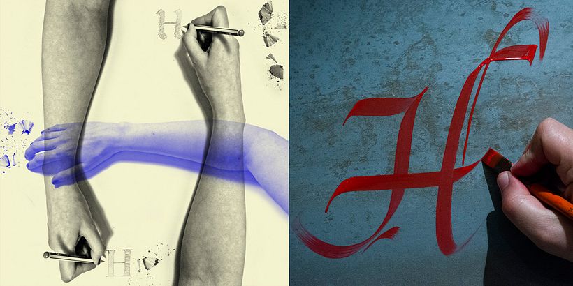 Schriftzug vs. Kalligrafie 11