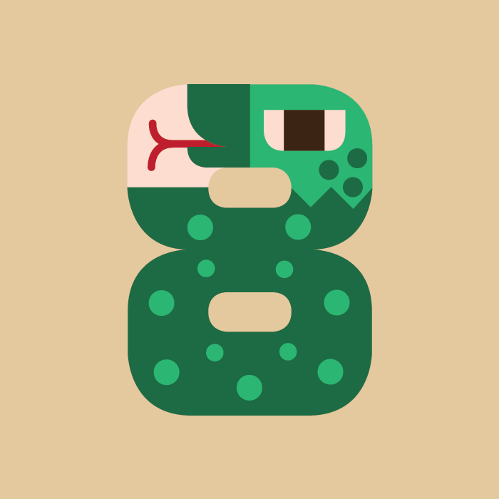 Numerología Snake 9