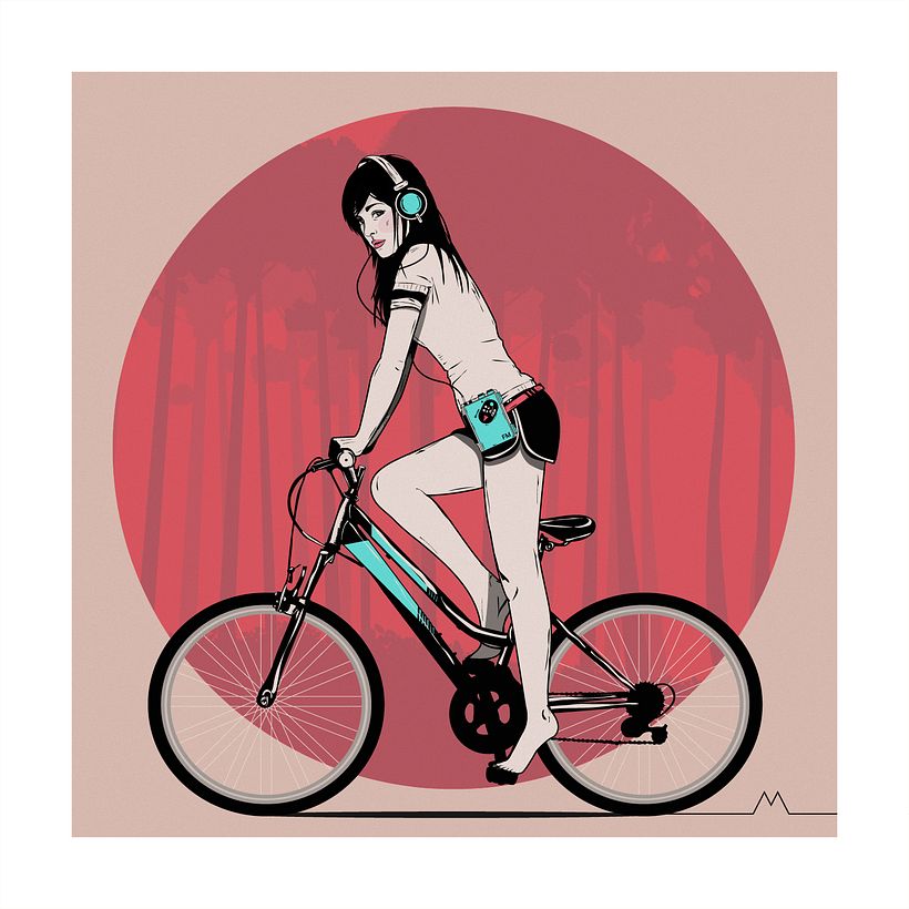 Mis nenas - Ilustración tradicional
