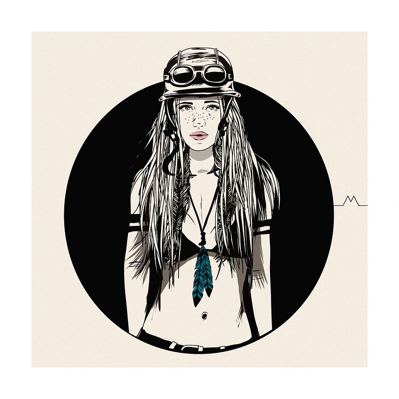 Mis nenas - Ilustración tradicional