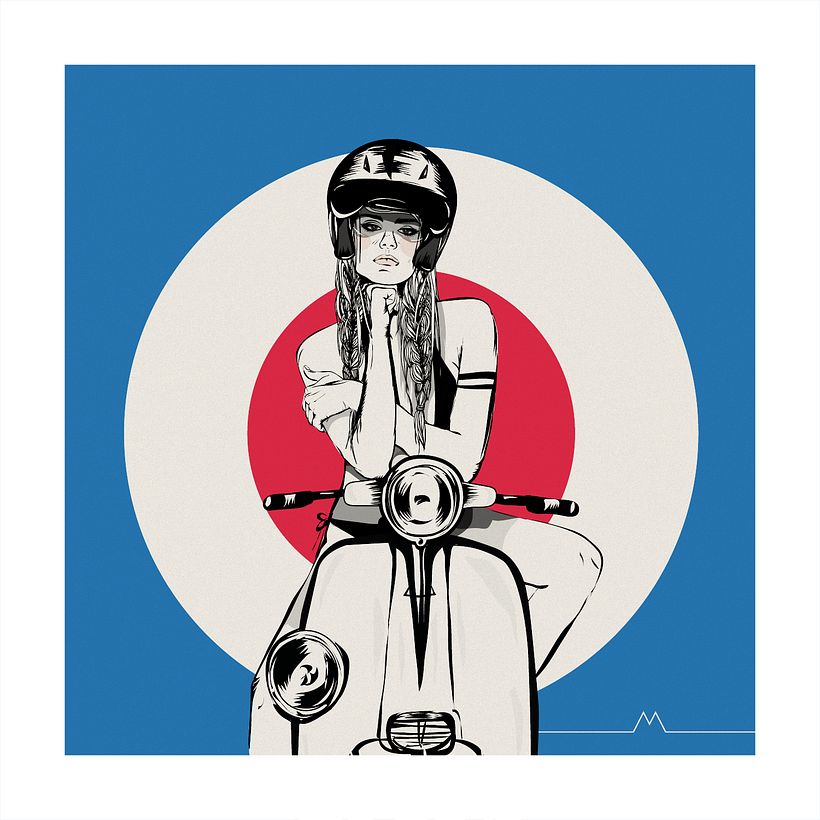 Mis nenas - Ilustración tradicional