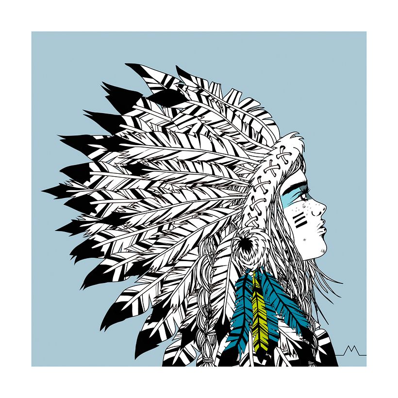 Mis nenas - Ilustración tradicional
