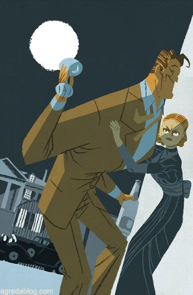 Ilustrowanie „Bogatego młodzieńca” F. Scotta Fitzgeralda 2