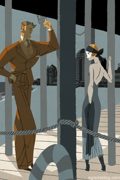 Ilustrowanie „Bogatego młodzieńca” F. Scotta Fitzgeralda 3