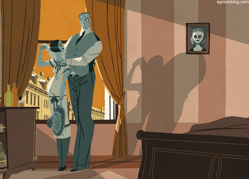 Ilustrowanie „Bogatego młodzieńca” F. Scotta Fitzgeralda 4