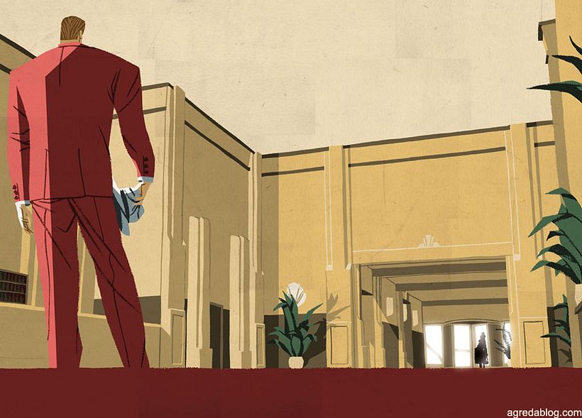 Ilustrowanie „Bogatego młodzieńca” F. Scotta Fitzgeralda 5