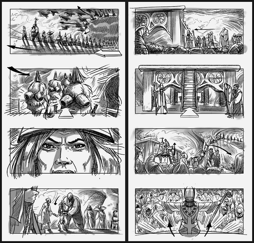 Las Brujas de Zugarramurdi / Witching and Bitching - Alex de la Iglesia (Film storyboards) -1