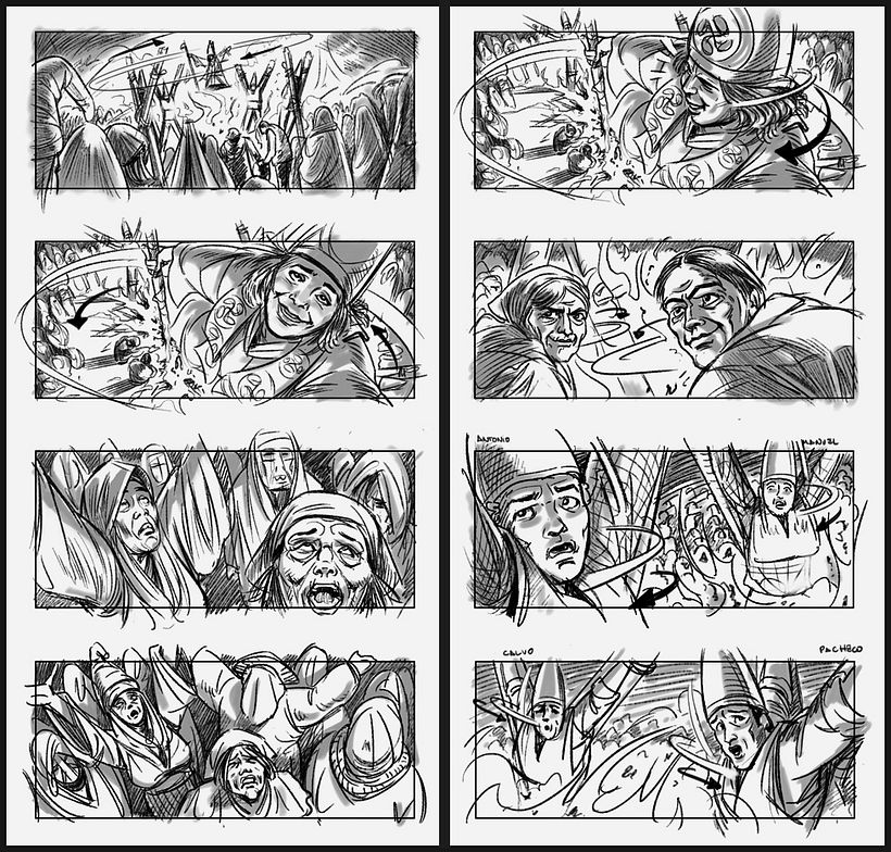 Las Brujas de Zugarramurdi / Witching and Bitching - Alex de la Iglesia (Film storyboards) 0