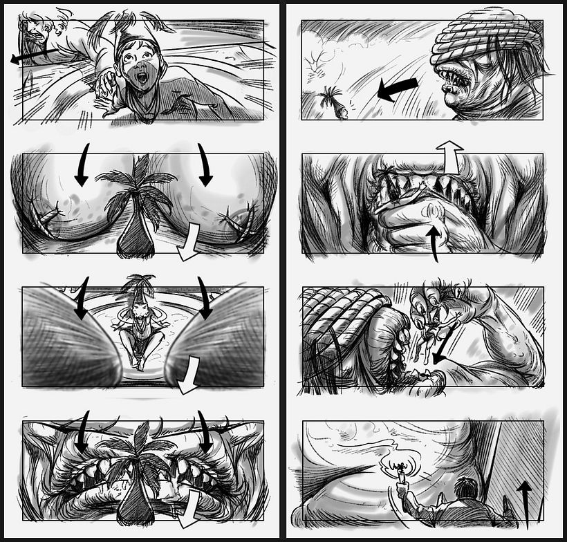 Las Brujas de Zugarramurdi / Witching and Bitching - Alex de la Iglesia (Film storyboards) 3