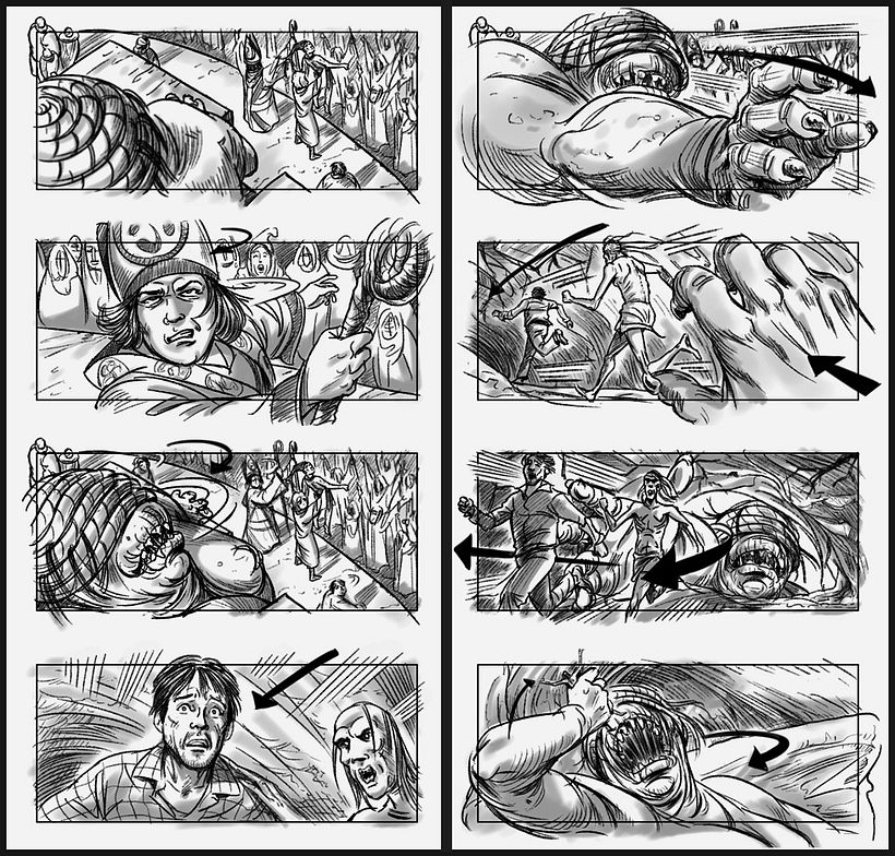 Las Brujas de Zugarramurdi / Witching and Bitching - Alex de la Iglesia (Film storyboards) 5