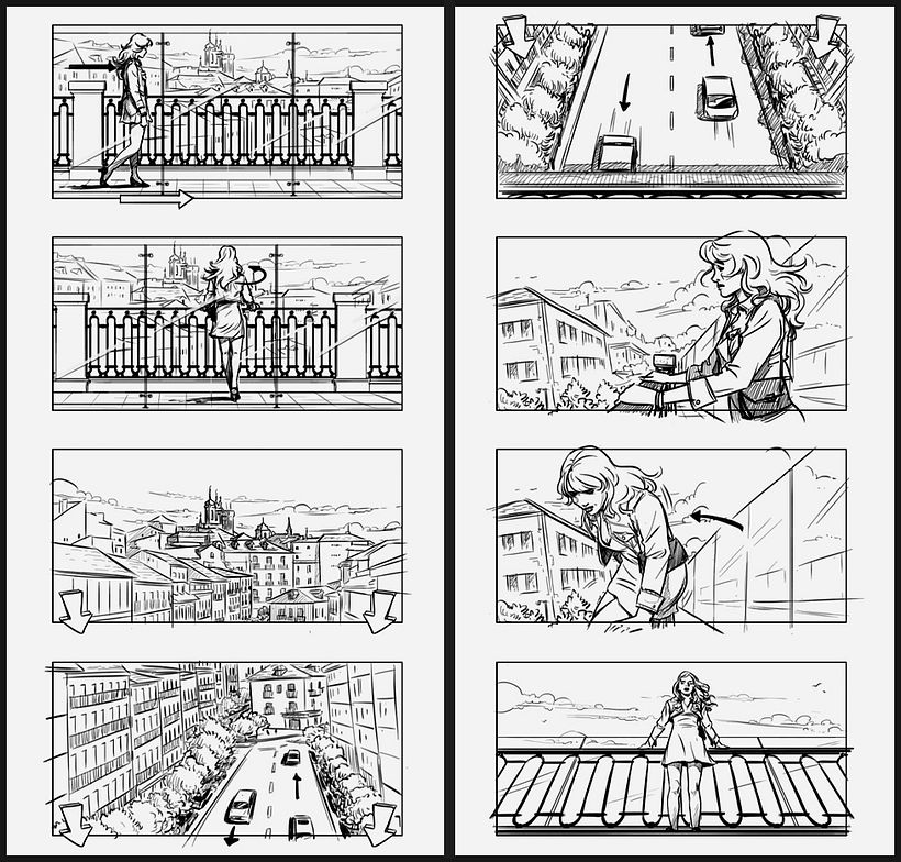 Los Amantes Pasajeros / I'm so excited - Pedro Almodóvar (Film storyboards)  3