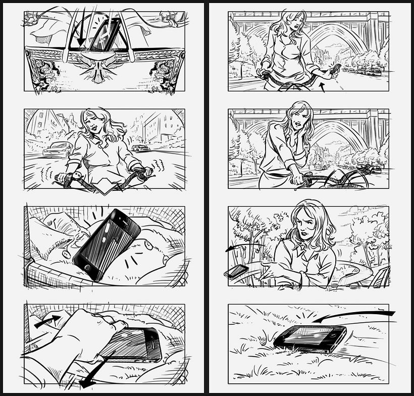 Los Amantes Pasajeros / I'm so excited - Pedro Almodóvar (Film storyboards)  5