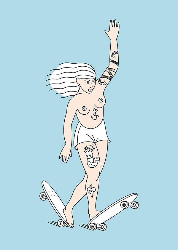 ACROBAT GIRLSONWHEELS -1