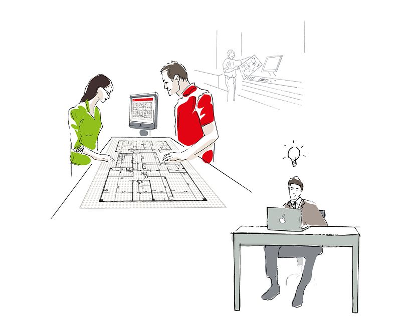 Ilustraciónes para experiencia de usuario de productos 0