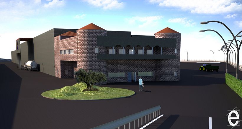 Diseño 3D Almazara -1