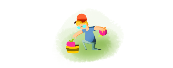 Ilustraciones para Juego en Facebook. Pink Lady. 2