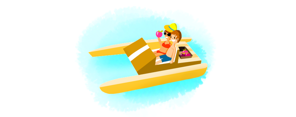 Ilustraciones para Juego en Facebook. Pink Lady. 4