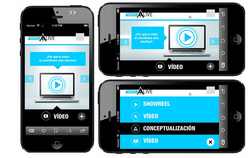 MakeitAlive - Web design & concept 0