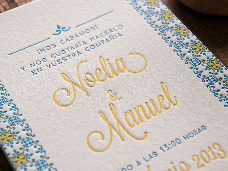 Invitaciones de Boda  - N&M 0
