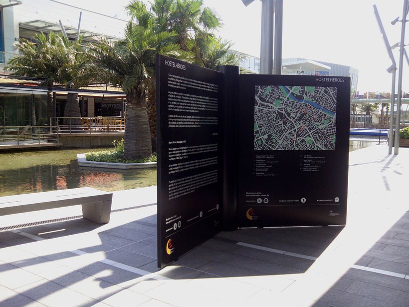 Exposición Hostelhéroes 2