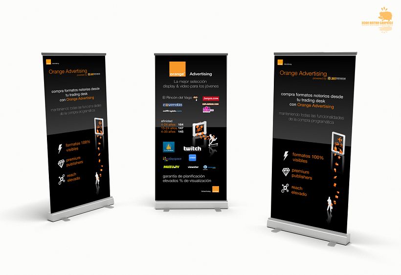 Roll Up banner-Graphics and 3D 4