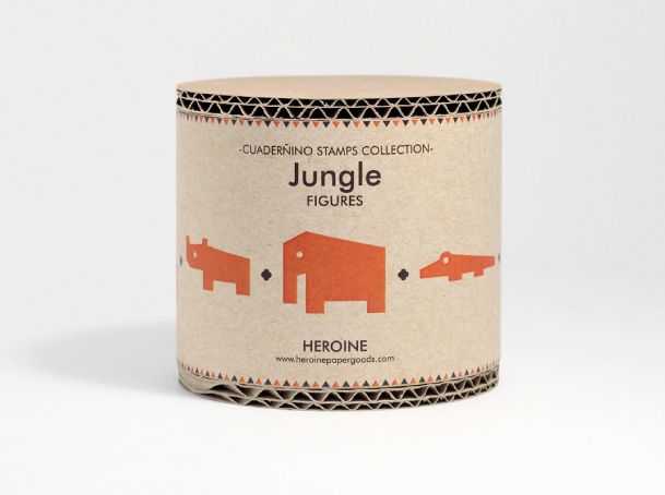 Jungle stamps set 3