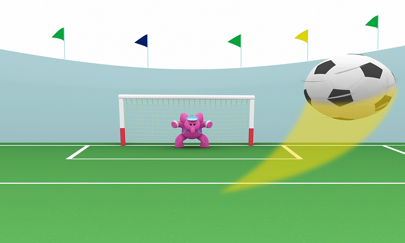 Pocoyo Mundial Brasil 2014. (Making off) 3